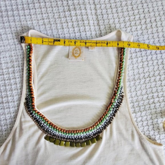 ANTHROPOLOGIE | Ric Rac Racerback Tank Top - Picture 4 of 8